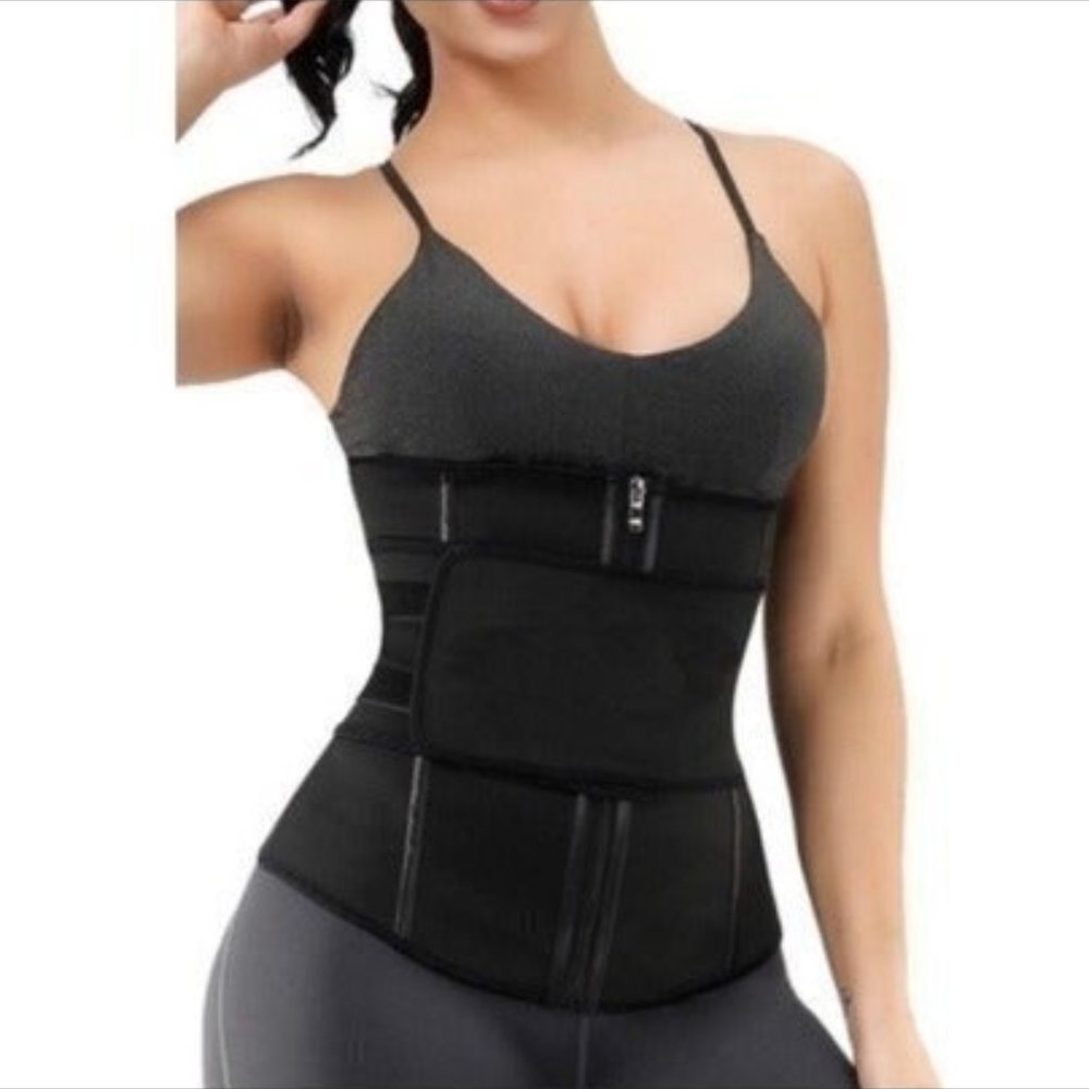☀️Black Slimming Compression Waist Trainer☀️